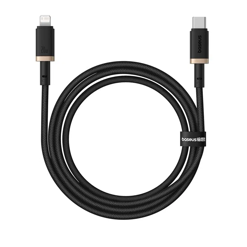 Baseus Dura Series 1 Meter 20W Type-C to Lightning Fast Charging Cable – 1 Year Warranty