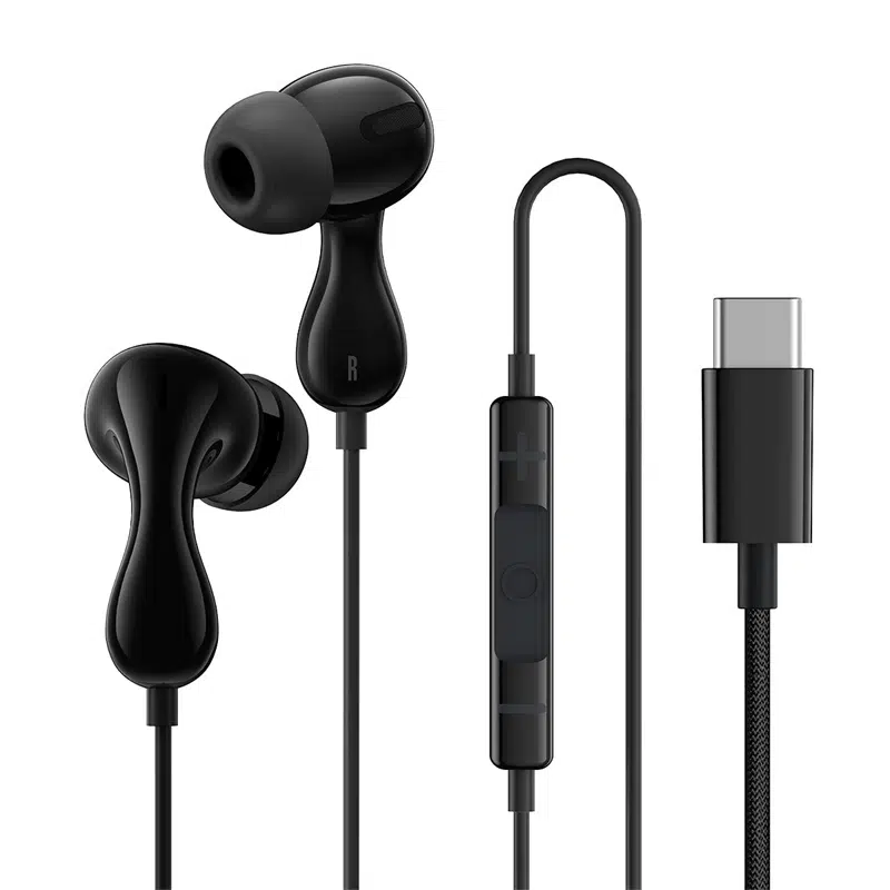 Baseus Encok CZ20 Wired Earphones – Black – 1 Year Warranty